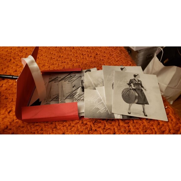 Lord and Taylors LIMITED Edition Note Cards "the fifties" NEW IN BOX - Picture 2 of 2
